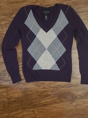 Marconi 2 Ply cashmere Sweater Sz Small